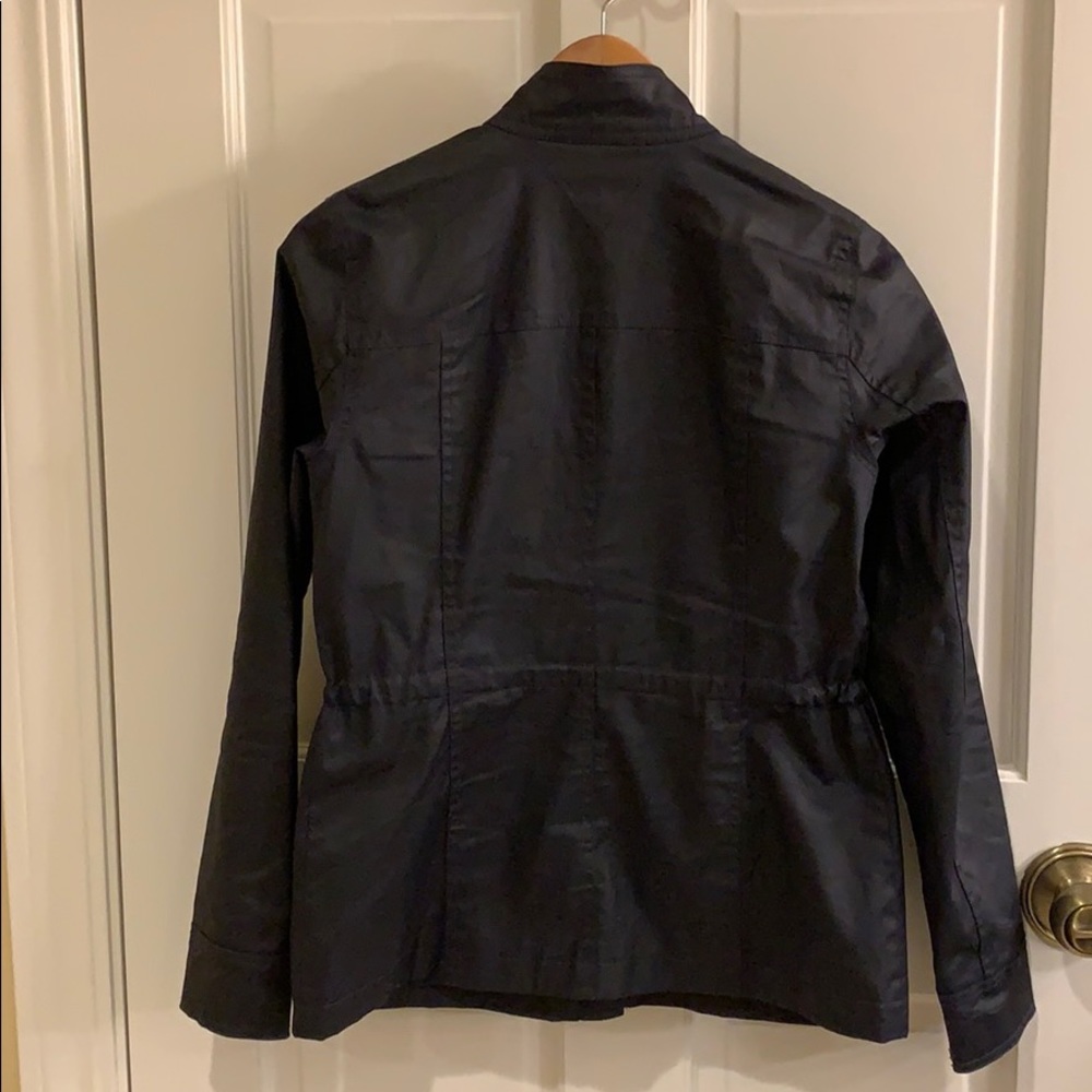 Navy Lightweight Zip Front Jacket - image 8